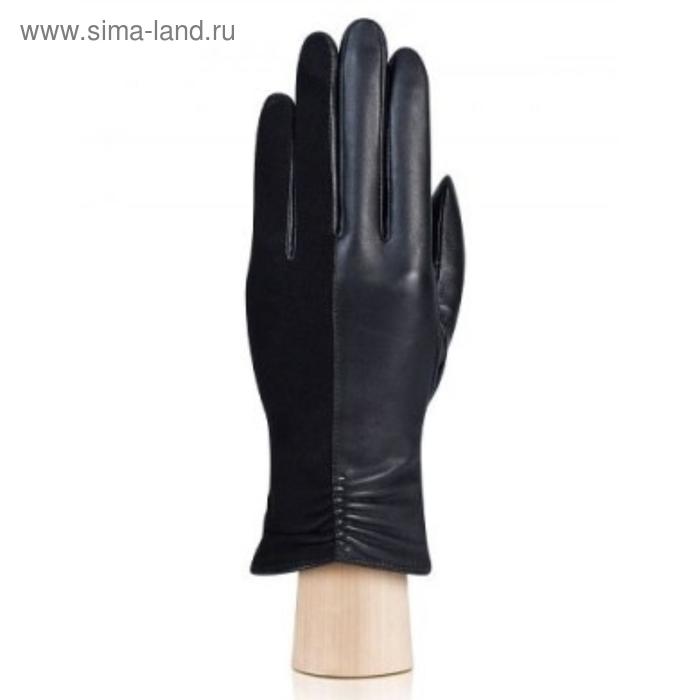 Перчатки женские п/ш LB-0103 цвет черный, размер 6.5