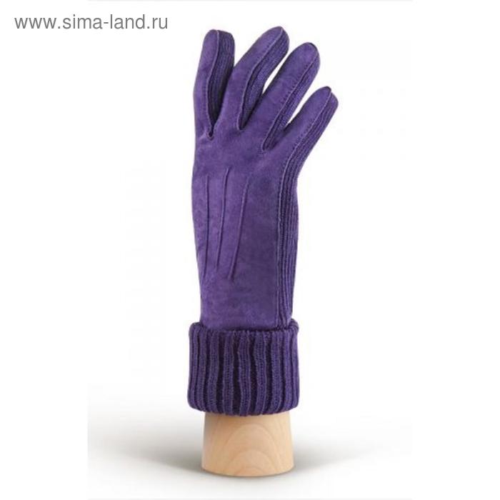 фото Перчатки женские mkh 04.62 цвет фиолетовый, размер m modo gru