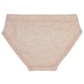 

Трусы для мальчика, рост 104-110 см, цвет бежевый меланж, тёмно-синий, 2 шт в уп.