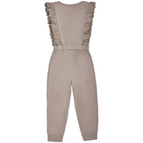 

Полукомбинезон для девочки, рост 116 см, цвет кофейный