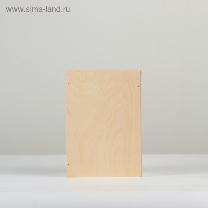 

Коробка пенал подарочная деревянная, 20×14×8 см "С Праздником!", гравировка