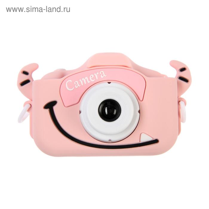 фото Детский цифровой фотоаппарат cartoon digital camera bull "бычок", модель 5654057, розовый