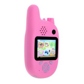 

Детский цифровой фотоаппарат Walkie Talkie HD, с рацией, модель 5207947, розовый