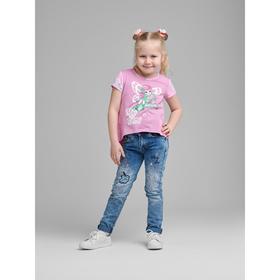 

Футболка для девочек, рост 116 см, цвет лиловый