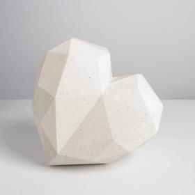 

Набор подарочных коробок «Белое сердце» матовые, 18 × 18 × 12.5 - 25 × 25 × 18 см