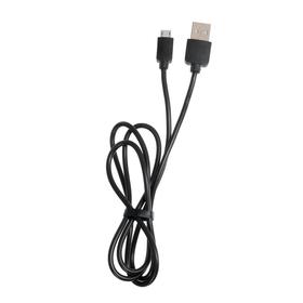

Кабель Krutoff, microUSB - USB, 1 А, 1 м, чёрный