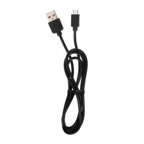 

Кабель Krutoff Classic, microUSB - USB, 1 А, 1 м, чёрный