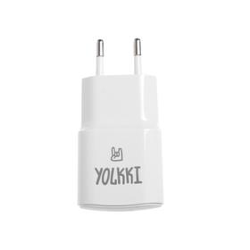 

Сетевое зарядное устройство Krutoff C101, USB, 1 A, белое