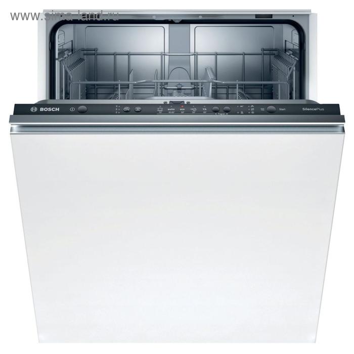Посудомоечная машина Bosch SMV25DX01R, класс А, 12 комплектов, 5 программ