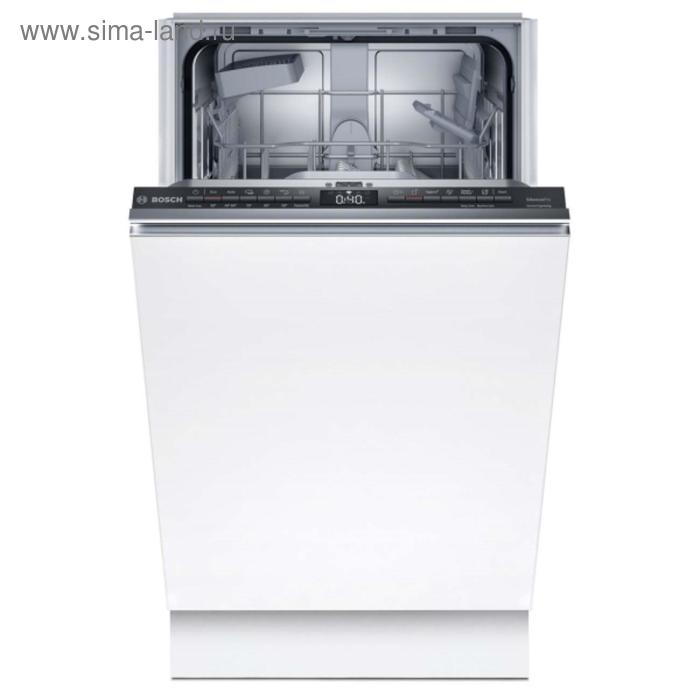 Посудомоечная машина Bosch SPV4HKX1DR, класс А, 9 комплектов, 5 программ, белая