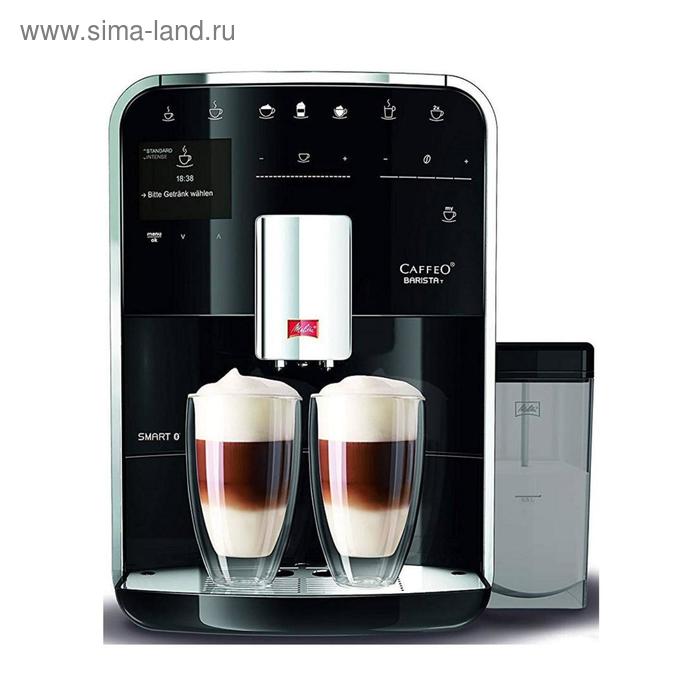 фото Кофемашина melitta caffeo f 830-102 barista t smart, автоматическая, 1450 вт, 1.8 л, чёрная 548775