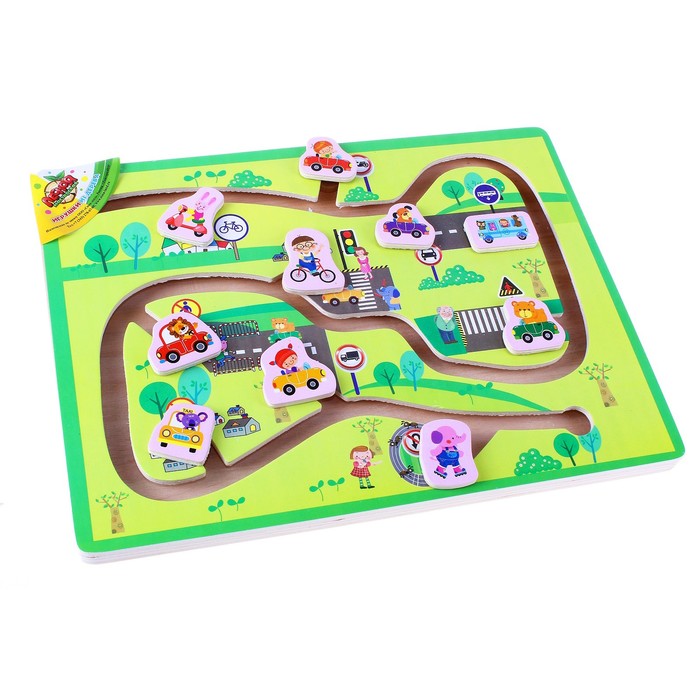 лабиринт "Дорожное движение"