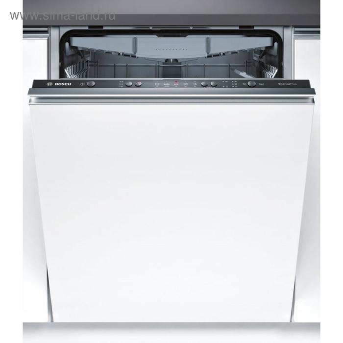 Посудомоечная машина Bosch SMV25EX01R, класс А, 13 комплектов, 5 программ, белая