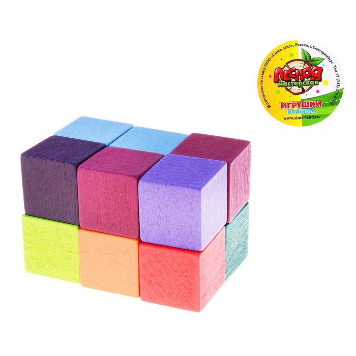 Головоломка "Кубик на резиночке"