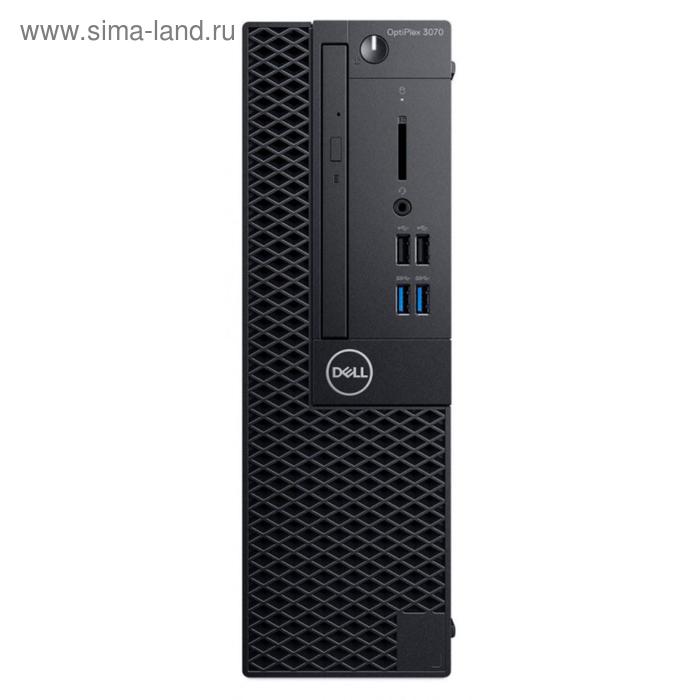 фото Компьютер dell optiplex 3070 sff, i3 9100, 8гб, ssd256гб, uhd630, 200вт, ubuntu, черный