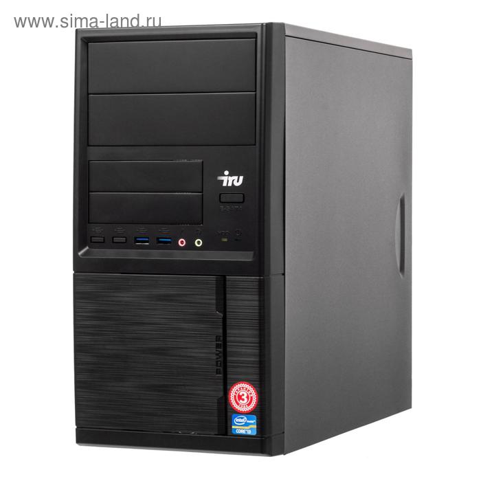 фото Компьютер iru office 223 mt, ryzen 3 3200g, 8гб, ssd240гб, vega 8, 400вт, win10, черный