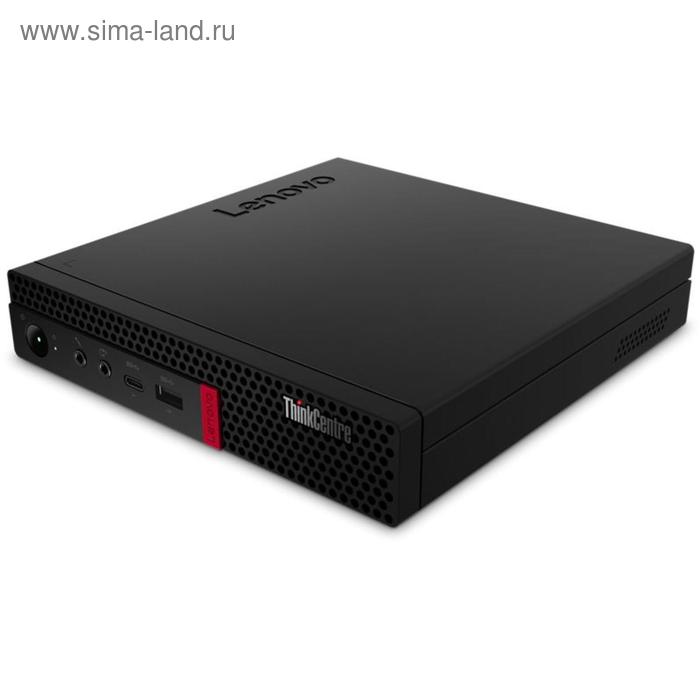 фото Компьютер lenovo thinkcentre tiny m630e slim, pg 5405u, 4гб, ssd128гб, uhd610, noos, черный 549275