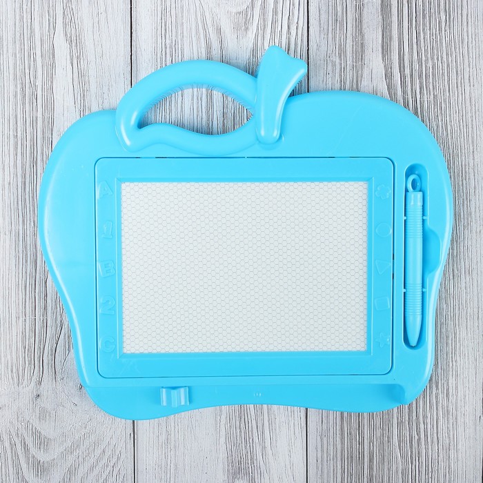 Доска магнитная "Яблочко" с чёрной крошкой, цвета МИКС, рабочее поле: 14 × 9,7 см