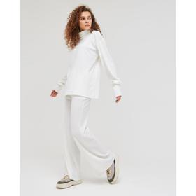 

Костюм женский (джемпер, брюки) MINAKU: Casual Collection цвет экрю, р-р 46