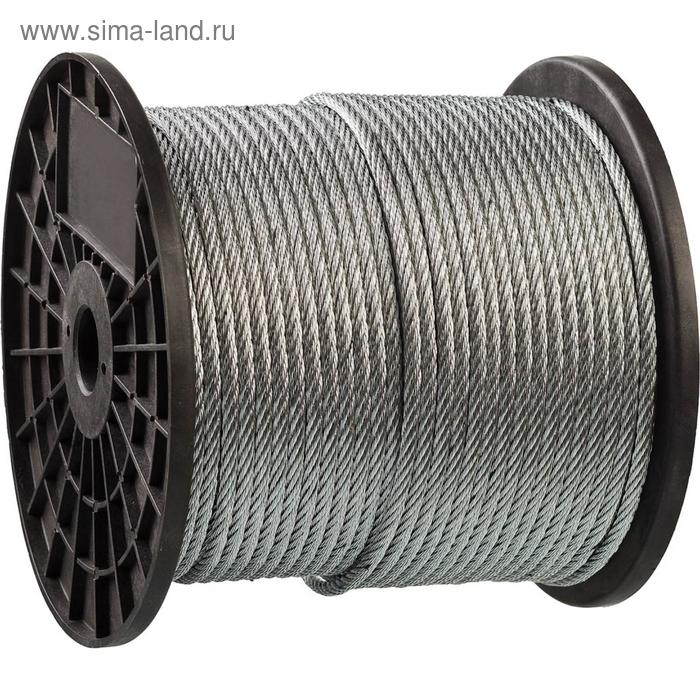 

Трос стальной "ЗУБР", оцинкованный, DIN 3055, d=2 мм, L=200 м