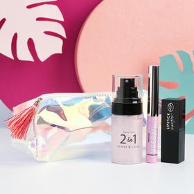 

Набор Stay beauty (тушь, помада, спрей праймер-фиксатор и стильная косметичка)