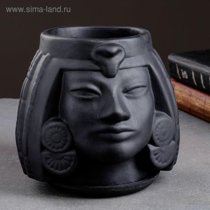 

Горшок "Африканка" черное, 16х17см