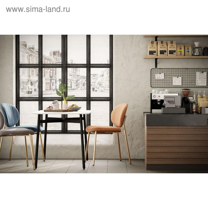 Стол обеденный «Кросс», 1200 × 750 × 720 мм, цвет белый стол обеденный кросс 1200 × 750 × 720 мм опора металл цвет белый