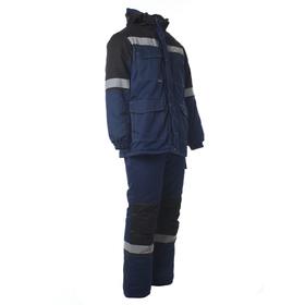 

Костюм «Эдельвейс», цвет синий с чёрным, размер 52-54 (104-108)/182-188