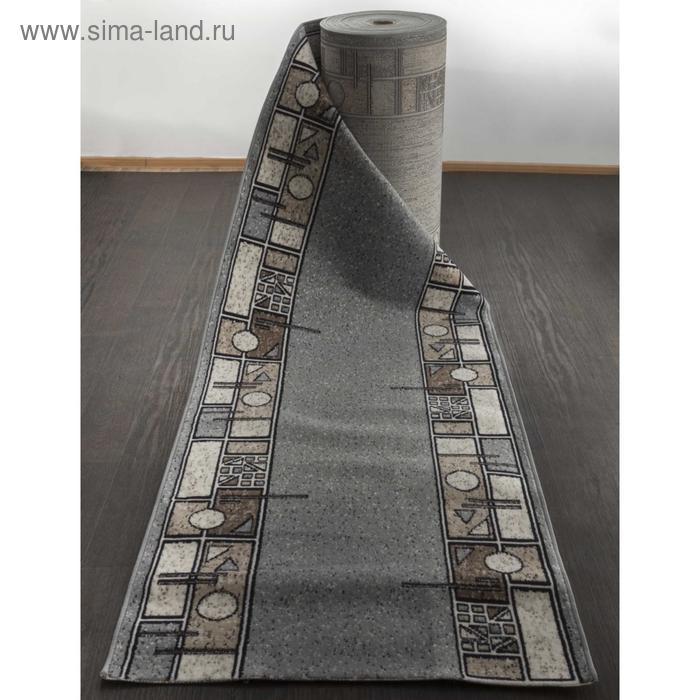 

Ковровая дорожка Sierra albina 3, 80x3000 см, цвет blue-brown