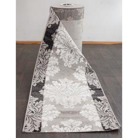 Ковровая дорожка Merinos Silver, размер 80x3000 см, цвет gray