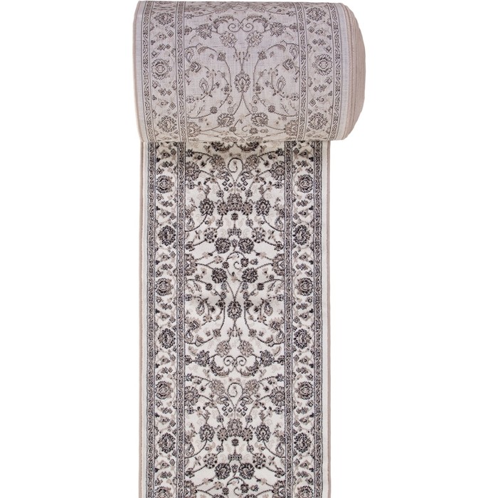 

Ковровая дорожка Valencia deluxe d251, размер 120x2500 см, цвет cream-brown