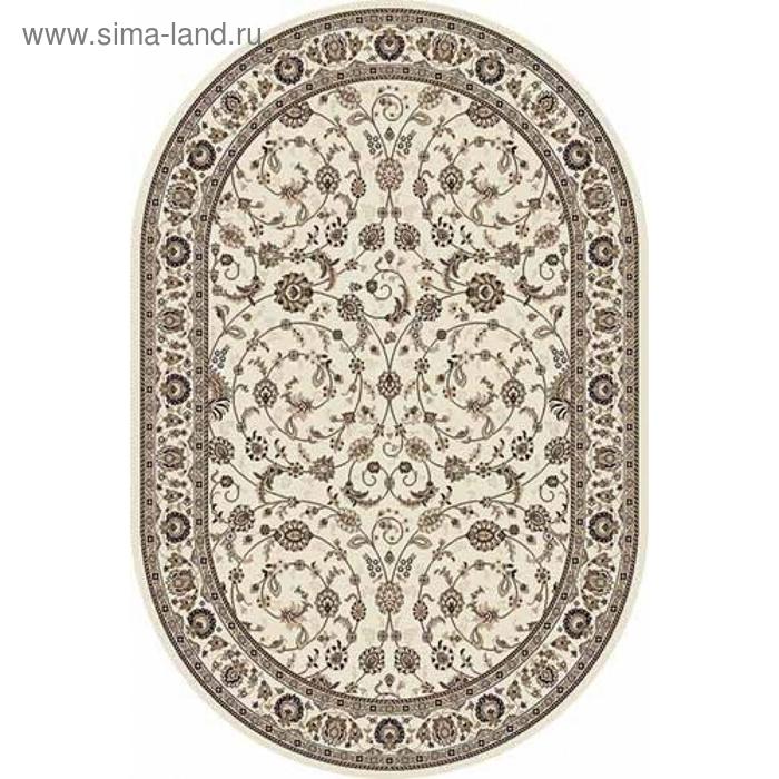 

Ковёр овальный Merinos Valencia Deluxe, размер 200x300 см, цвет cream-brown