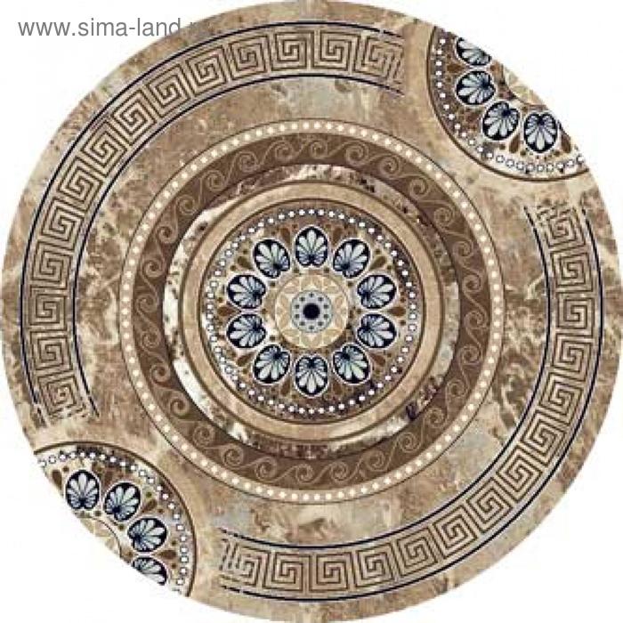 

Ковёр круглый Valencia deluxe d300, 200x200 см, цвет brown