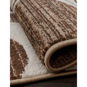

Ковёр прямоугольный Valencia deluxe d301, размер 100x200 см, цвет cream-brown