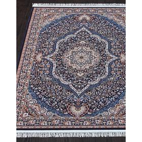 

Ковёр прямоугольный Isfahan d511, размер 160x300 см, цвет navy