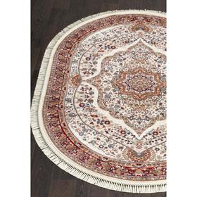 

Овальный ковёр Isfahan d511, 200x285 см, цвет cream