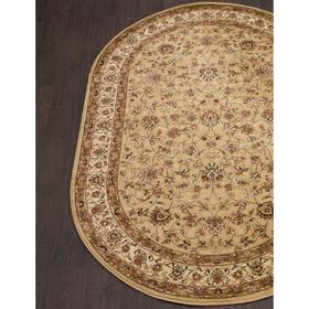 

Ковёр овальный Izmir 5471, размер 80x150 см, цвет beige