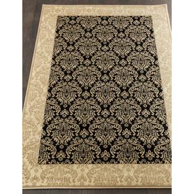 

Ковёр прямоугольный Izmir d716, размер 250x350 см, цвет black-beige