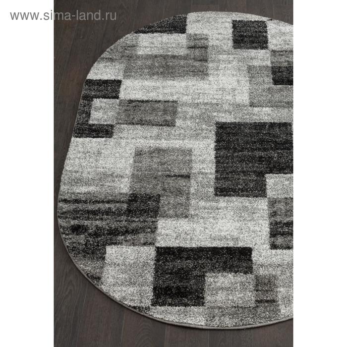 

Ковёр овальный Platinum t635, размер 150x300 см, цвет gray