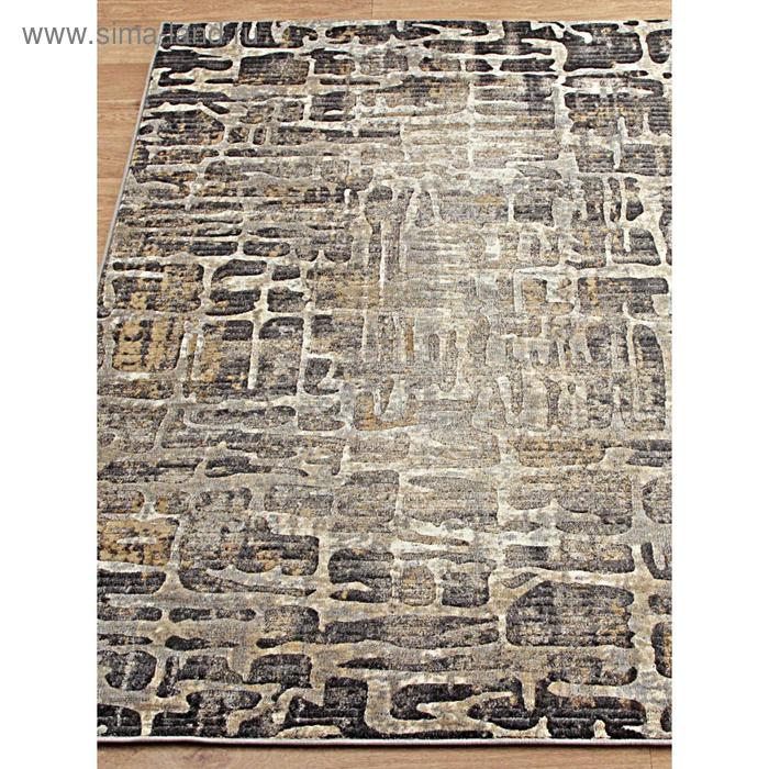 

Ковёр прямоугольный Matrix d587, размер 240x340 см, цвет beige-gray