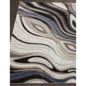 

Ковёр прямоугольный Mega carving 1385, размер 100x200 см, цвет gray
