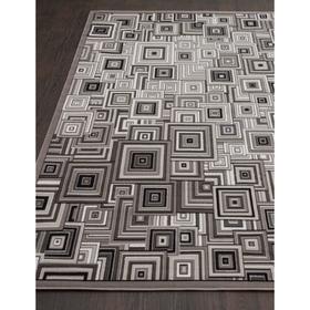 

Ковёр прямоугольный Silver d239, размер 100x200 см, цвет gray