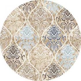 

Ковёр круглый Valencia deluxe d310, 150x150 см, цвет cream-brown