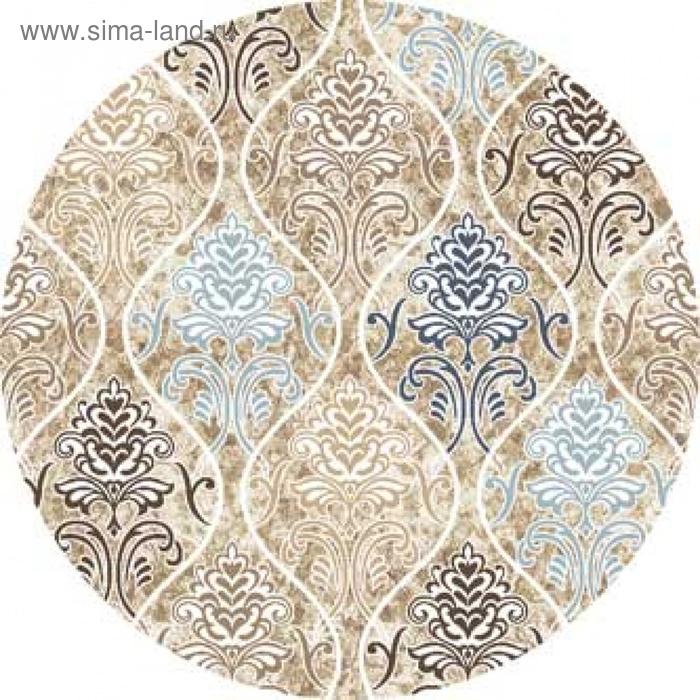 

Ковёр круглый Valencia deluxe d310, 200x200 см, цвет cream-brown
