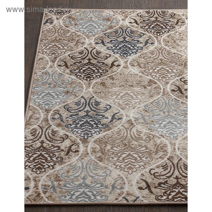 

Ковёр прямоугольный Merinos Valencia Deluxe, размер 200x300 см, цвет cream-brown