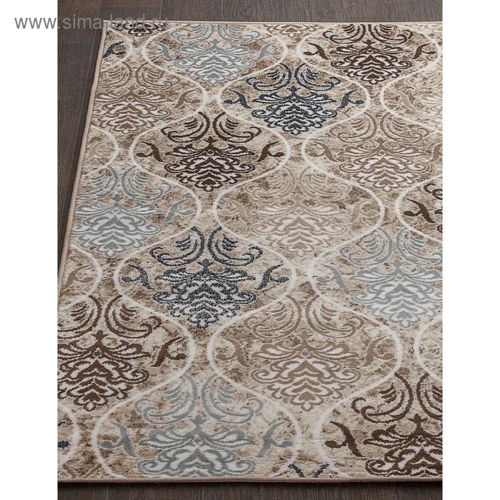 

Ковёр прямоугольный Merinos Valencia Deluxe, размер 250x400 см, цвет cream-brown