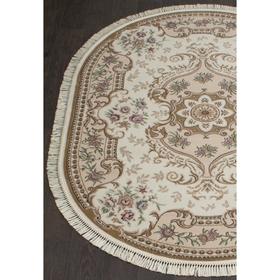 

Ковёр овальный Roxy d704, размер 120x170 см, цвет cream