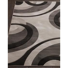 

Ковёр прямоугольный Mega carving 4783, размер 200x300 см, цвет gray