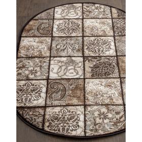 

Ковёр овальный Valencia deluxe d328, размер 150x400 см, цвет brown