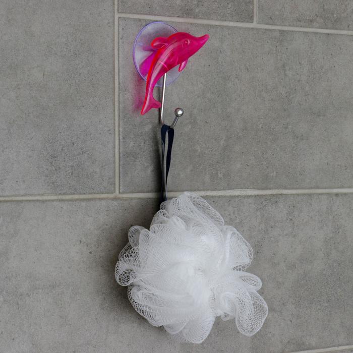 Крючок на присоске "Дельфин", микс цвета